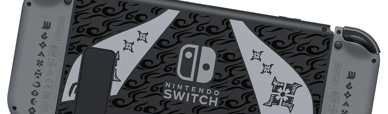 Banner Nintendo Switch Monster Hunter Rise Limited Edition