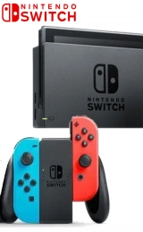 Nintendo Switch Rood/Blauw - Nieuw Model - Nette Staat Lelijk Eendje voor Nintendo Switch