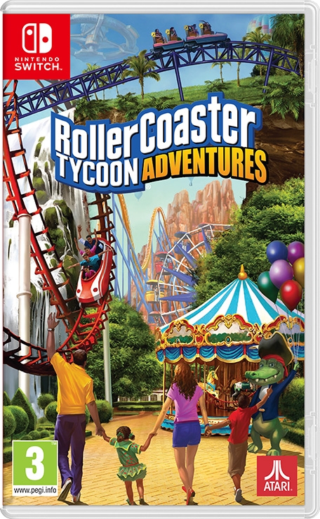 Boxshot RollerCoaster Tycoon Adventures