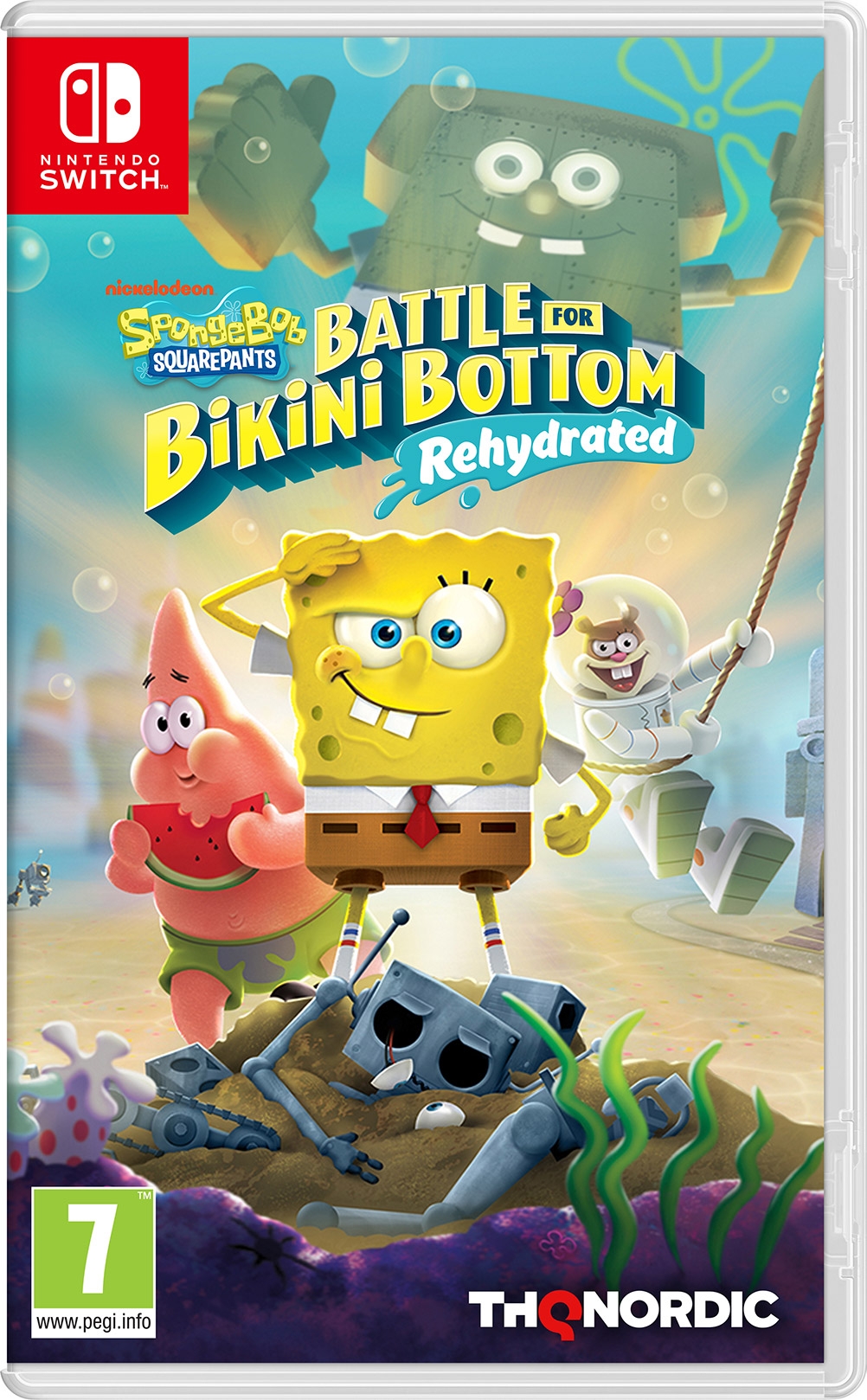 Boxshot SpongeBob SquarePants: Battle for Bikini Bottom - Rehydrated
