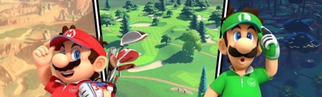 Banner Mario Golf Super Rush