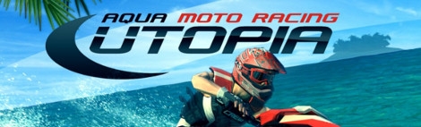 Banner Aqua Moto Racing Utopia