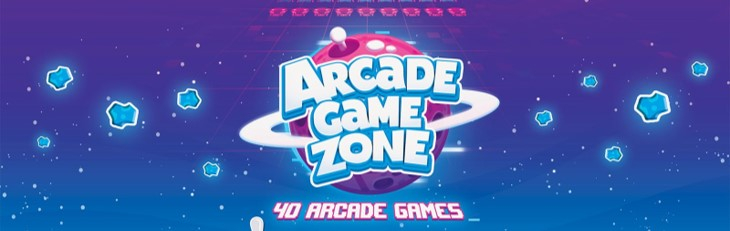 Banner Arcade Game Zone