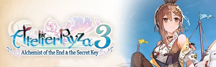 Banner Atelier Ryza 3 Alchemist of the End and the Secret Key
