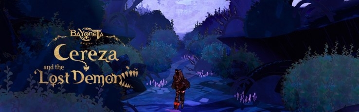 Banner Bayonetta Origins Cereza and the Lost Demon