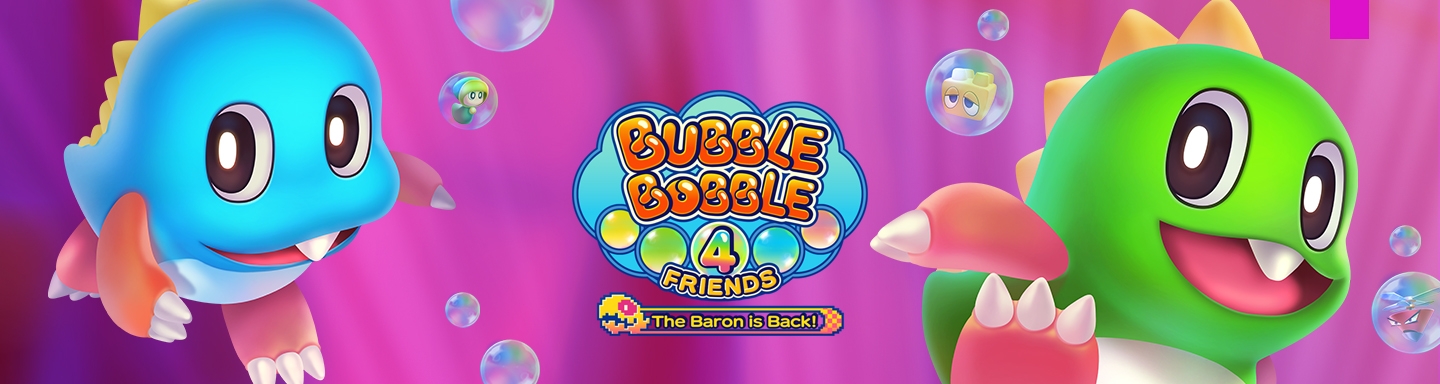 Banner Bubble Bobble 4 Friends The Baron is Back