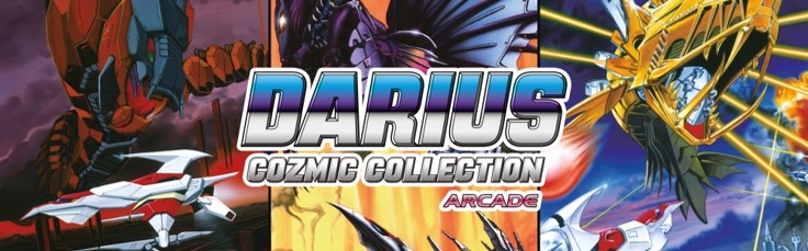 Banner Darius Cozmic Collection Arcade