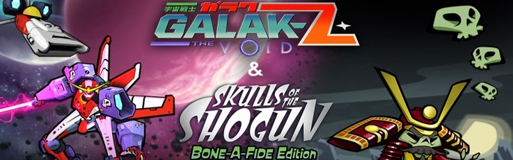Banner Galak-Z The Void Plus Skulls of the Shogun Bone-A-Fide Edition Platinum Pack