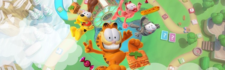 Banner Garfield Lasagna Party