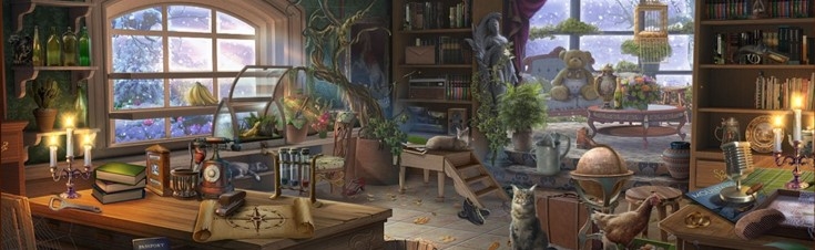 Banner Hidden Objects Collection Volume 4