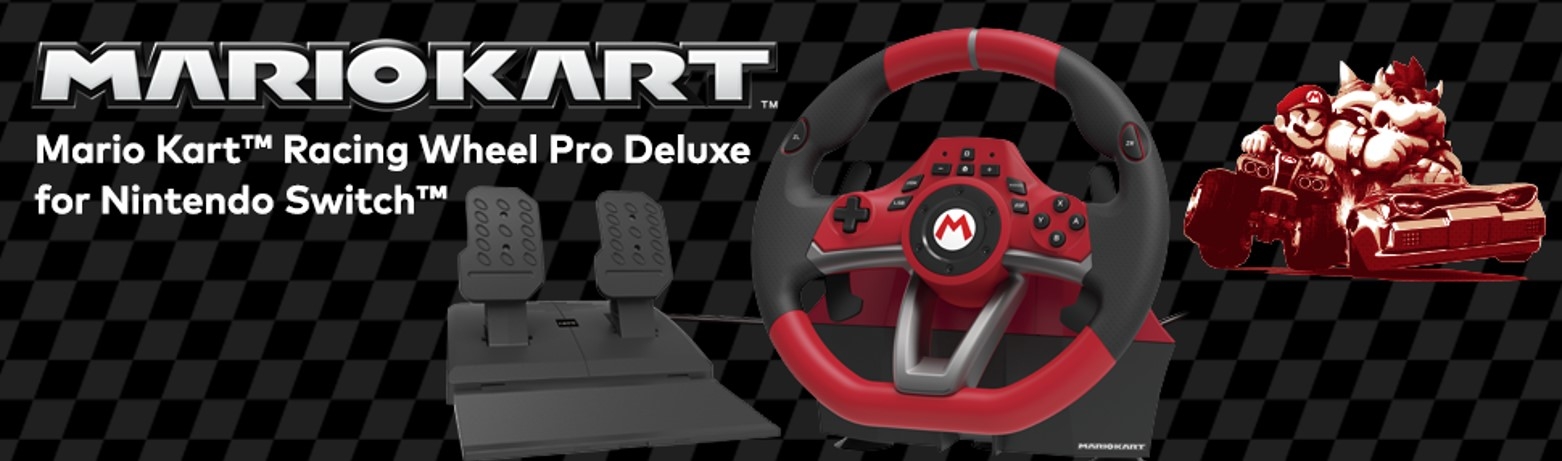 Banner Hori Mario Kart Racestuur Pro Deluxe