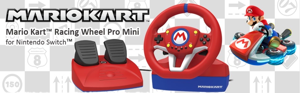 Banner Hori Mario Kart Racestuur Pro Mini