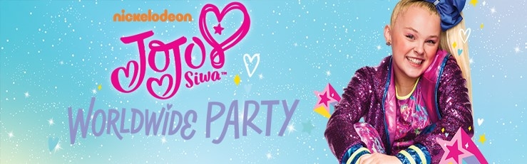 Banner JoJo Siwa Worldwide Party