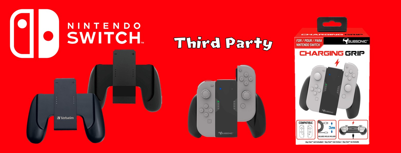 Banner Joy-Con Charging Grip Third Party