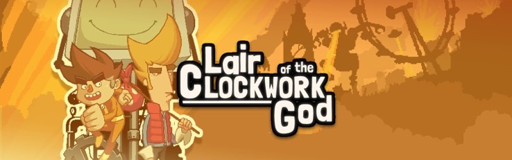 Banner Lair of the Clockwork God