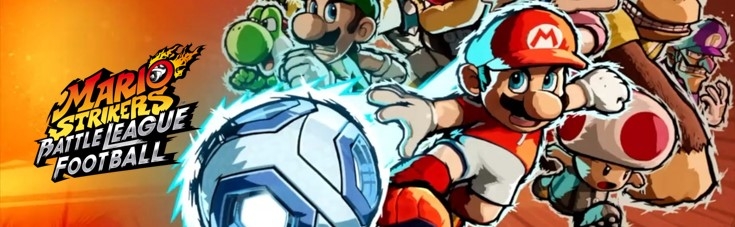 Banner Mario Strikers Battle League Football