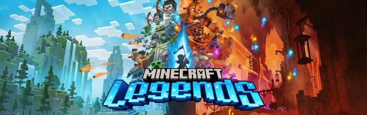 Banner Minecraft Legends Deluxe Edition