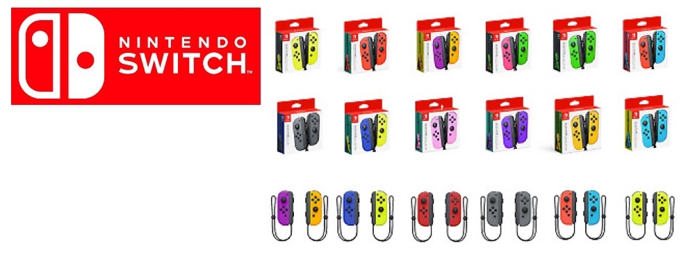 Banner Nintendo Switch Joy-Con Controllers