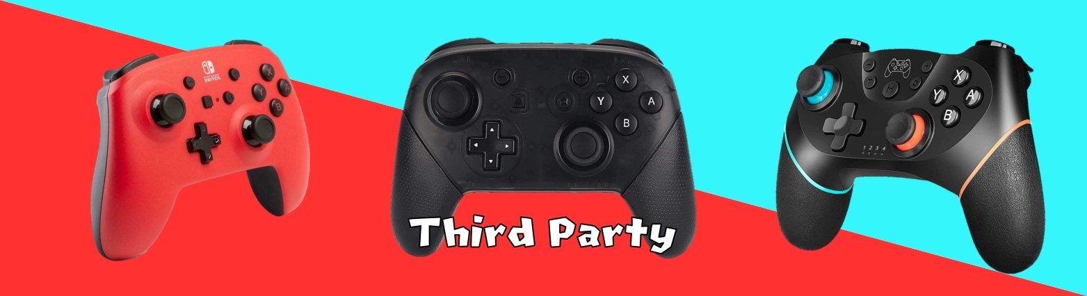 Banner Nintendo Switch Pro Controller Third Party