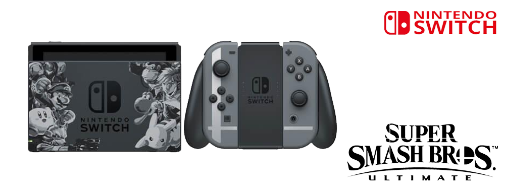Banner Nintendo Switch Super Smash Bros Ultimate Edition