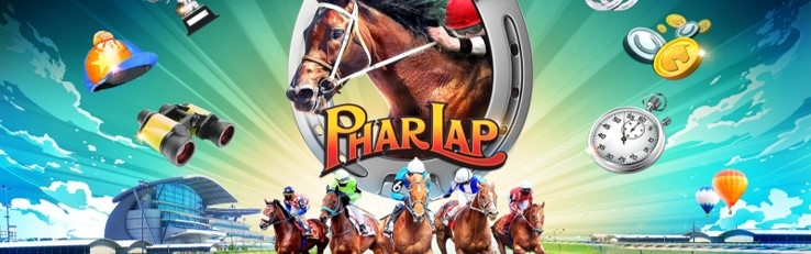 Banner Phar Lap Horse Racing Challenge