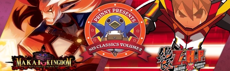 Banner Prinny Presents NIS Classics Volume 2 Makai Kingdom Reclaimed and Rebound  ZHP Unlosing Ranger vs Darkdeath Evilman