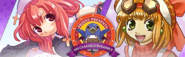 Banner Prinny Presents NIS Classics Volume 3 La Pucelle Ragnarok  Rhapsody A Musical Adventure