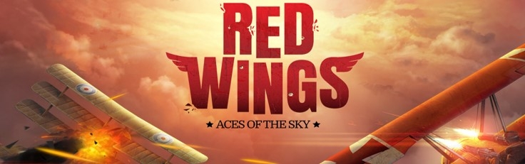 Banner Red Wings Aces of the Sky