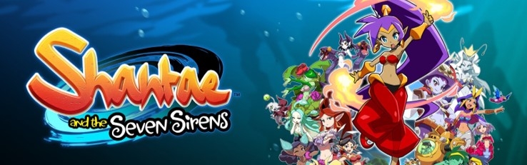 Banner Shantae and the Seven Sirens