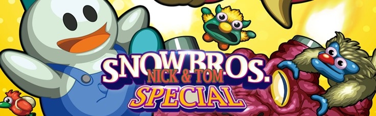 Banner Snow Bros Nick and Tom Special