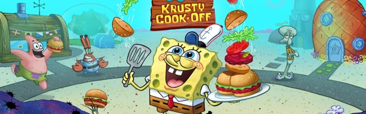 Banner SpongeBob Krusty Cook-Off - Extra Krusty Edition