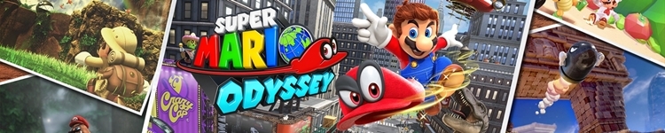 Banner Super Mario Odyssey