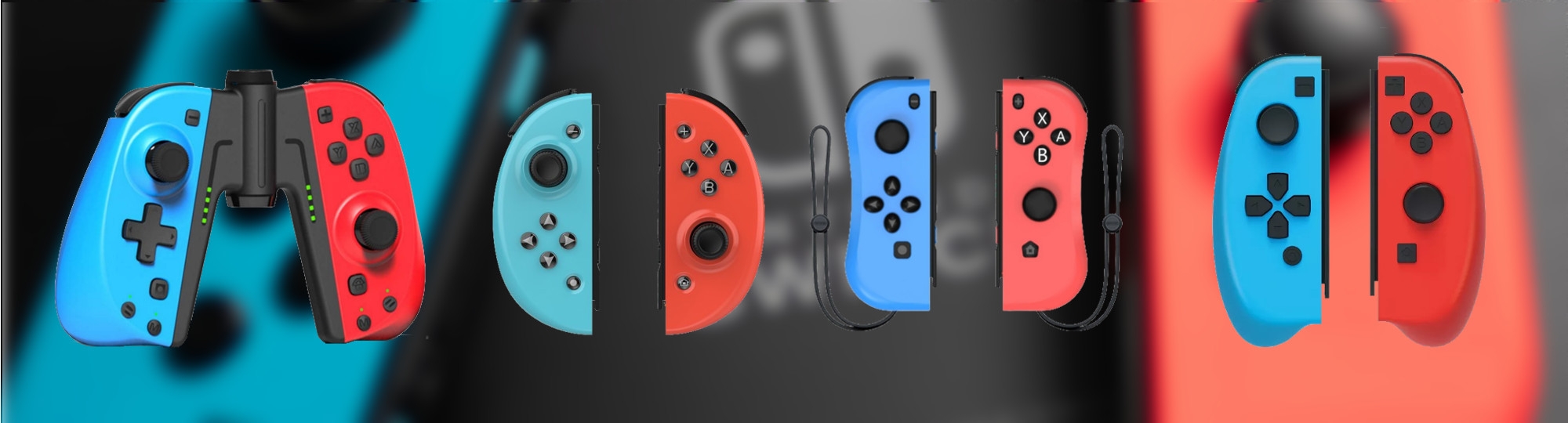 Banner Switch Joy-Con Controllers Third Party