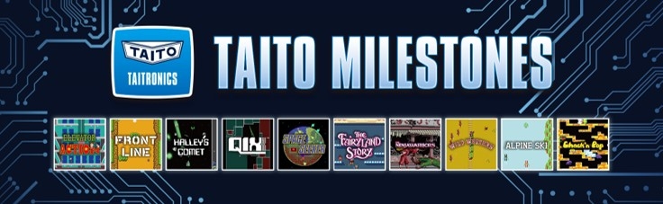Banner Taito Milestones