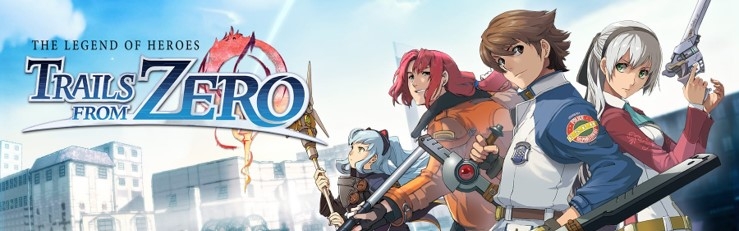 Banner The Legend of Heroes Trails from Zero