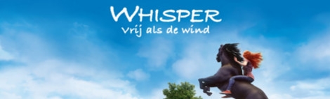 Banner Whisper Vrij als de Wind
