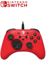 Hori Switch Pro Controller Wired Rood voor Nintendo Switch