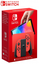 Nintendo Switch - OLED Mario Red Edition Als Nieuw & in Doos voor Nintendo Switch
