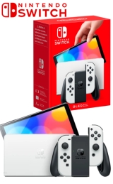 /Nintendo Switch OLED Wit - Zeer Mooi & in Doos voor Nintendo Switch