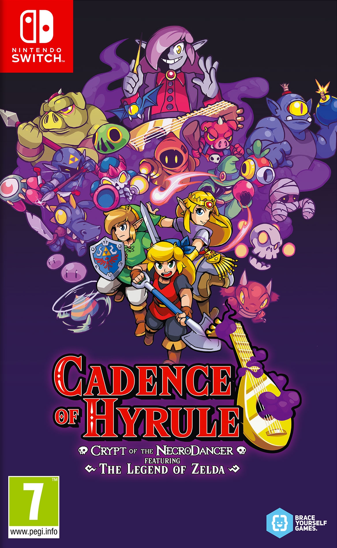 Boxshot Cadence of Hyrule: Crypt of the NecroDancer Featuring The Legend of Zelda