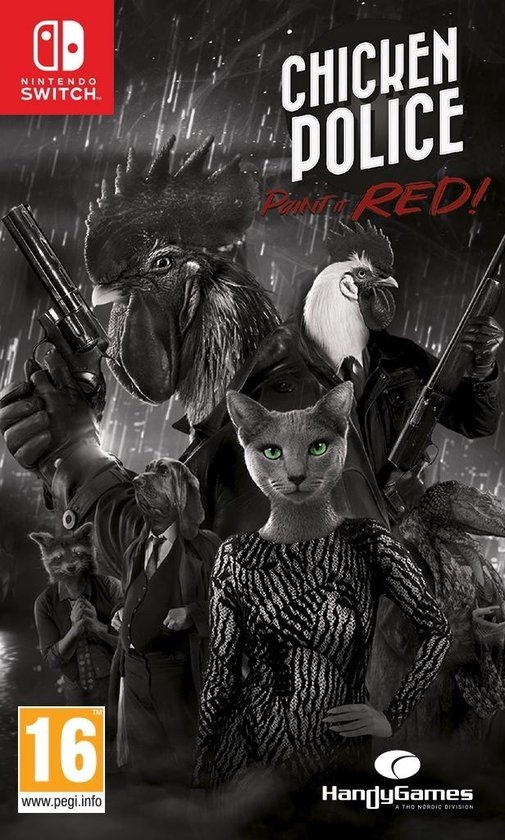 Boxshot Chicken Police: Paint it RED!