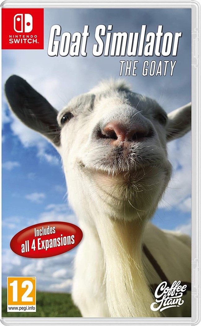 Boxshot Goat Simulator: The GOATY