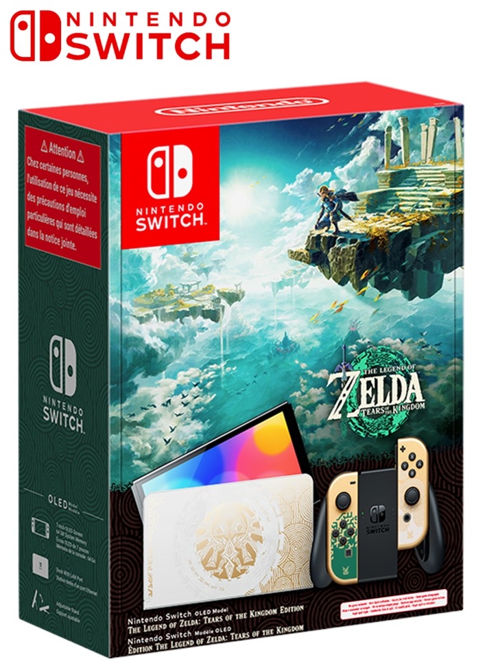 Boxshot Nintendo Switch - OLED The Legend of Zelda: Tears of the Kingdom Edition