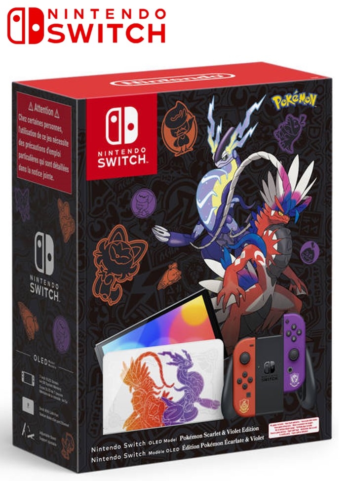 Boxshot Nintendo Switch OLED - Pokémon Scarlet & Violet Edition