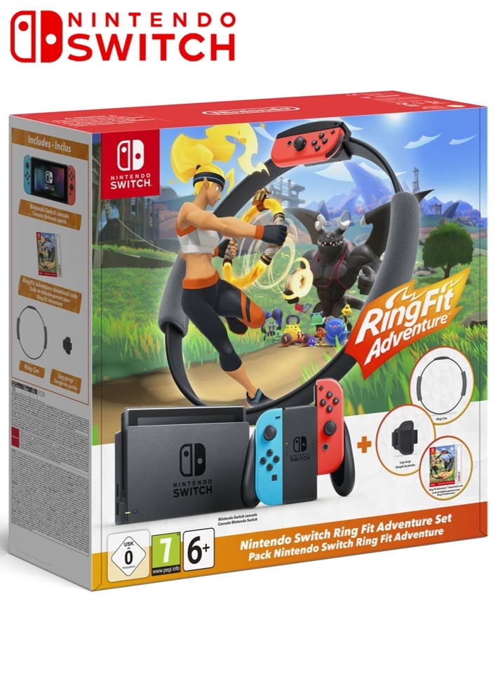 Boxshot Nintendo Switch Ring Fit Adventure Set