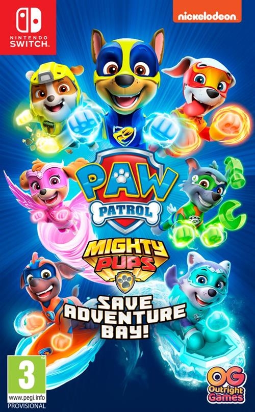 Boxshot PAW Patrol: Mighty Pups Save Adventure Bay!