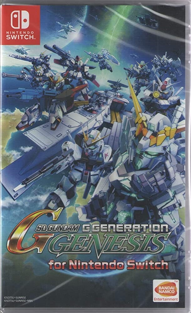 Boxshot SD Gundam G Generation Genesis for Nintendo Switch