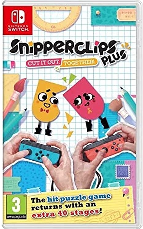 Boxshot Snipperclips Plus: Cut It Out, Together!