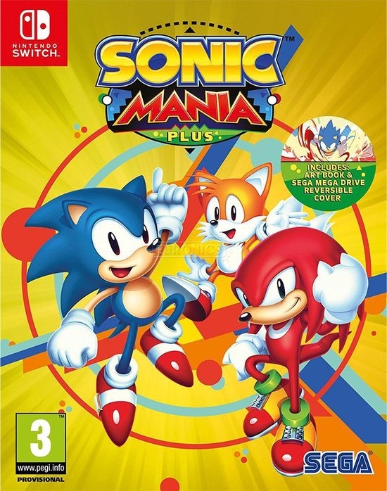 Boxshot Sonic Mania Plus