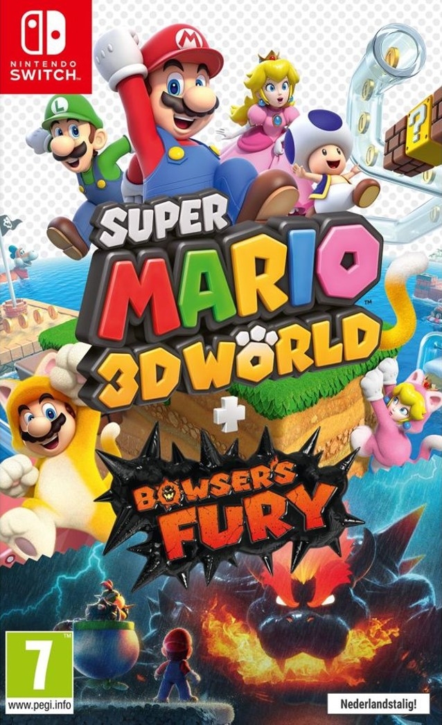 Boxshot Super Mario 3D World + Bowser’s Fury